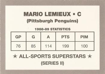 1989-90 All-Sports Superstars NNO   SER2 verso