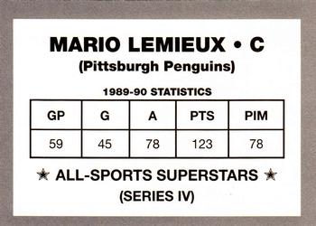 1989-90 All-Sports Superstars NNO   SER4 verso