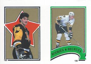 1987-88 O-Pee-Chee Sticker 120 / 132 Pedersen recto