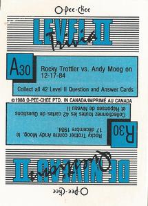 1988-89 O-Pee-Chee Sticker 116 / 246 verso