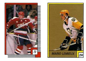 1988-89 O-Pee-Chee Sticker 73 / 204 Dale Hunter LL recto