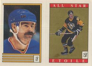 1989-90 O-Pee-Chee Sticker 18 / 158 Paul MacLean AS recto