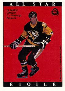 1989-90 O-Pee-Chee Sticker 55 / 199 Larry Robinson verso