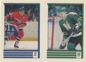 1989-90 O-Pee-Chee Sticker 55 / 199 Larry Robinson recto