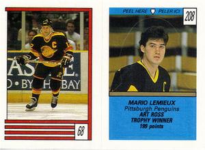 1989-90 O-Pee-Chee Sticker 68 / 208 Stan Smyl TW recto