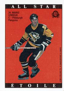1989-90 O-Pee-Chee Sticker 24   AS ROUGE recto