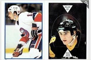 1985-86 O-Pee-Chee Sticker 72 / 199 Duane Sutter AW recto