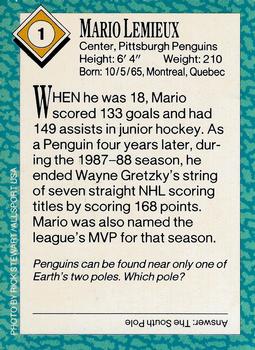 1989 Sports Illustrated fo 1 verso