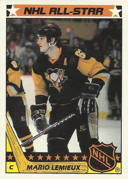 1987-88 Topps Stickers 11b   AS, VAR: Two asterisks (**) before copyright on back recto