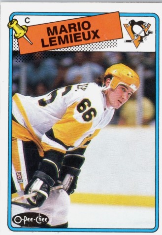 1988-89 O-Pee-Chee NNO + Back Blank recto