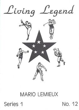 1990 Living Legends Blue (unlicensed) #12 verso