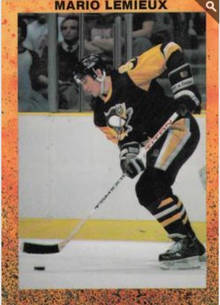 1990-91 Orange Speckled Border (unlicensed) #NNO recto
