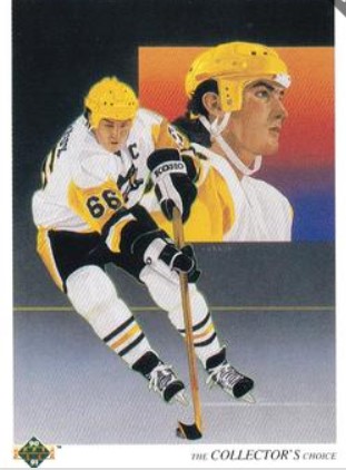 1990-91 Upper Deck French #305 CL, VAR
VAR: Hologram on back is 1990 hockey sticks style recto